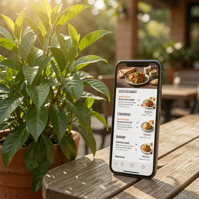 QR Menu Maker Feature: Eco-Friendly & PDF Alternative