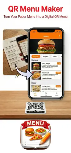 QR Menu Maker Feature: AI Menu Scanning