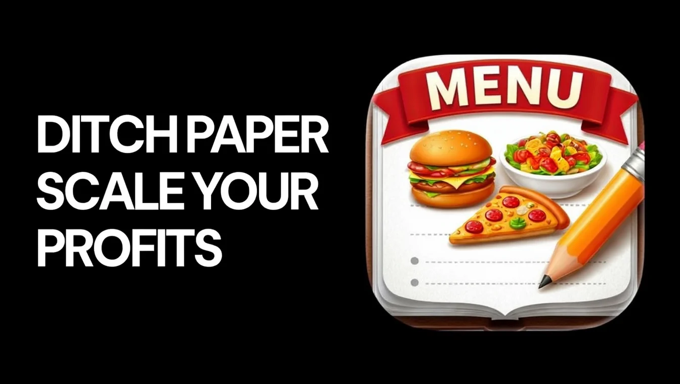 Stop Printing Paper Menus: How to Cut Costs and Scale Faster in 2026