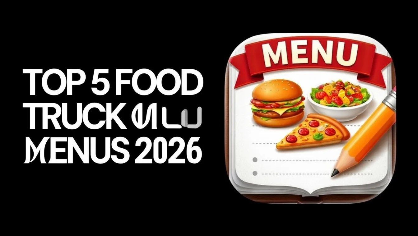 Top 5 Digital Menu for Food Trucks in 2026